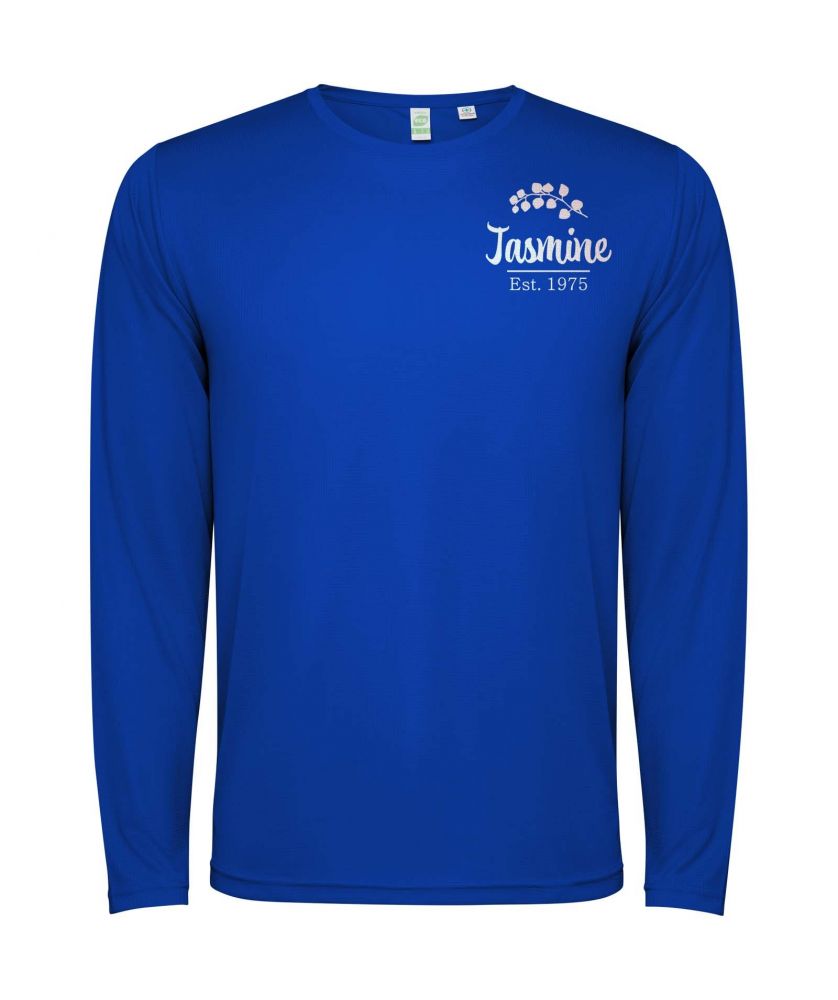 T-shirt sport unisexe personnalisé manches longues Estoril