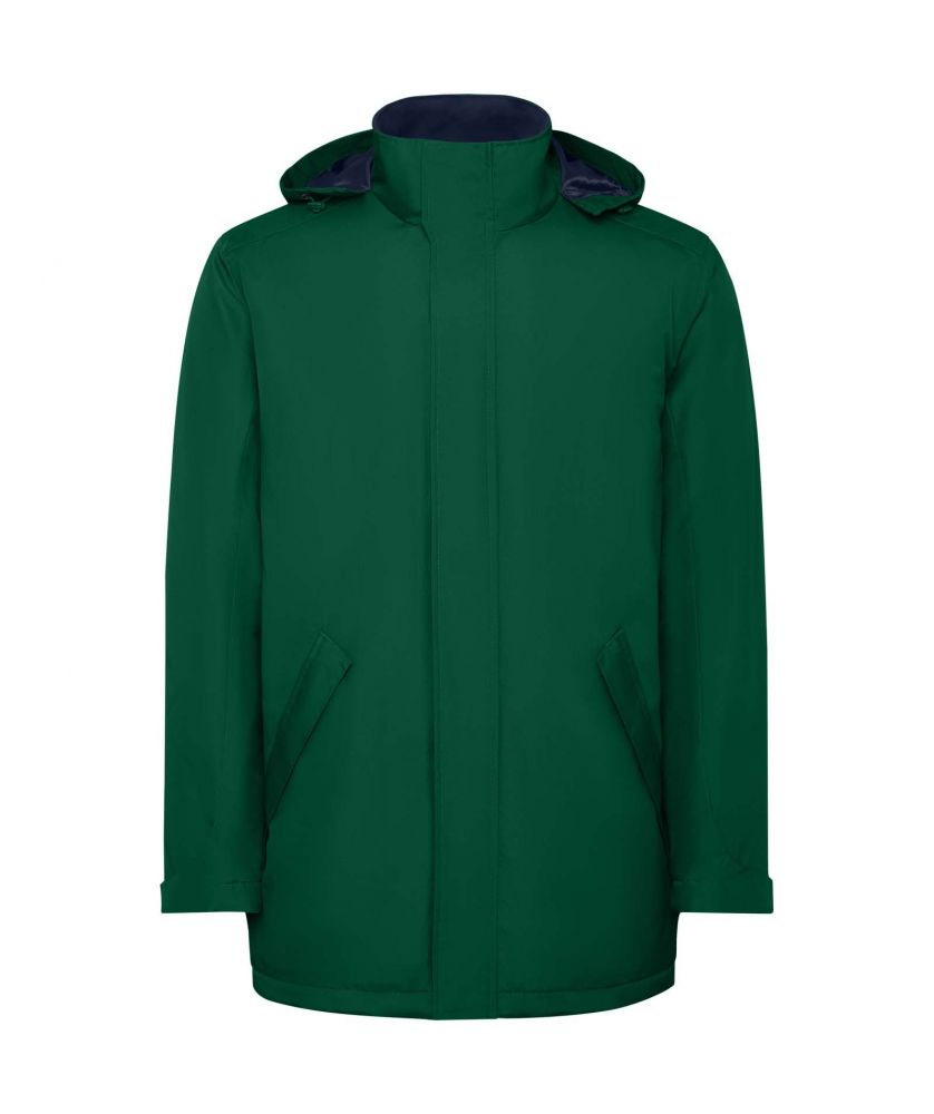 Parka matelassée homme personnalisée imperméable America Textiles mode publicitaire
