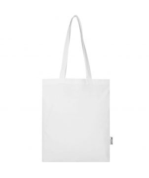 Tote bag coton recyclé GRS personnalisé 140 g Madras Blend Sacs Shopping et Tote Bags publicitaire
