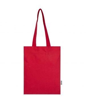 Tote bag coton recyclé GRS personnalisé 140 g Madras Blend