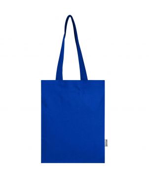 Tote bag coton recyclé GRS personnalisé 140 g Madras Blend