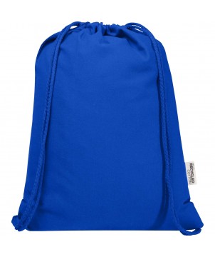 Sacs à dos - Sac de 5 L avec cordon Oregon Blend en coton recyclé 140 g/m² certifié GRS | PRINTECOM