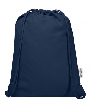 Sacs à dos - Sac de 5 L avec cordon Oregon Blend en coton recyclé 140 g/m² certifié GRS | PRINTECOM