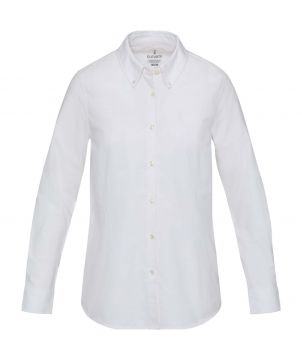 Chemise oxford femme personnalisée manches longues Sphene Textiles mode publicitaire