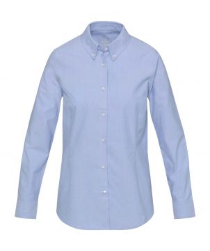 Chemise oxford femme personnalisée manches longues Sphene Textiles mode publicitaire