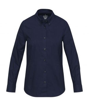 Chemise oxford femme personnalisée manches longues Sphene Textiles mode publicitaire