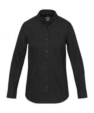 Chemise oxford femme personnalisée manches longues Sphene Textiles mode publicitaire