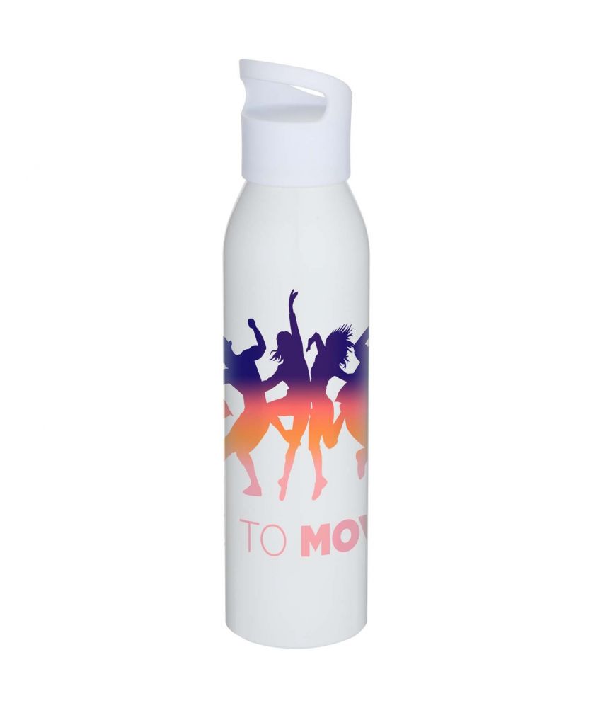 Bouteille d'eau personnalisée inox recyclé 650 ml Sky Bouteilles et gourdes publicitaire