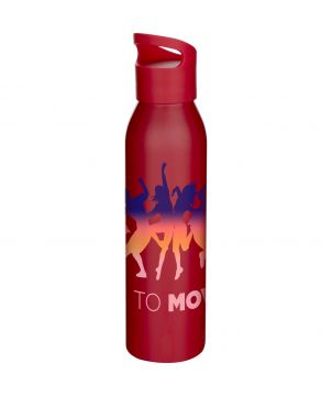 Bouteille d'eau personnalisée inox recyclé 650 ml Sky Bouteilles et gourdes publicitaire