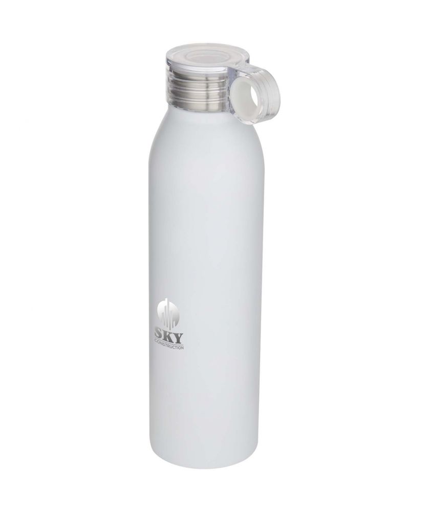 Bouteille d'eau personnalisée inox recyclé 650 ml Grom Bouteilles et gourdes publicitaire