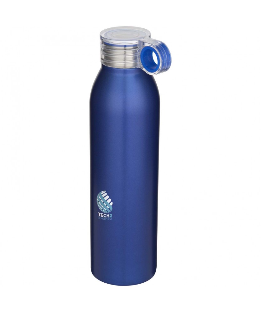 Bouteilles et gourdes - Bouteille d’eau Grom de 650 ml en acier inoxydable recyclé certifié RCS | PRINTECOM