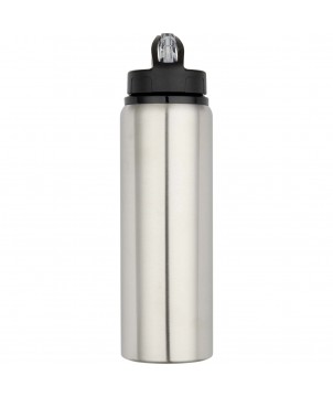 Bouteilles et gourdes - Bouteille d’eau Fitz de 800 ml en acier inoxydable recyclé certifié RCS à simple paroi | PRINTECOM