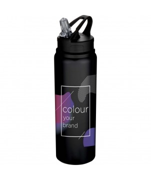 Bouteilles et gourdes - Bouteille d’eau Fitz de 800 ml en acier inoxydable recyclé certifié RCS à simple paroi | PRINTECOM