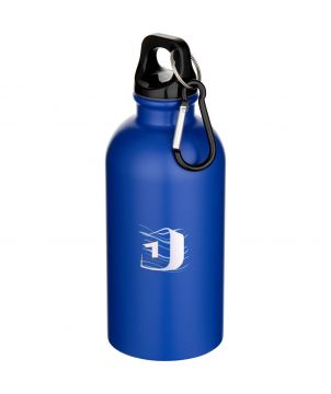 Bouteille d'eau personnalisée inox recyclé mat 400 ml Oregon Bouteilles et gourdes publicitaire