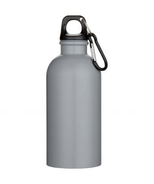 Bouteille d'eau personnalisée inox recyclé mat 400 ml Oregon Bouteilles et gourdes publicitaire