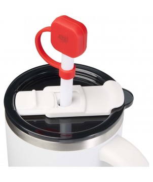 Ustensiles de cuisine - Capuchon pour paille Sip en silicone | PRINTECOM