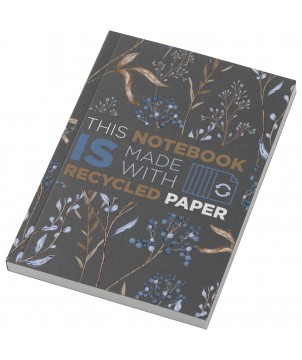 Carnets - Cahier Novella Austen recyclé A6 à couverture souple de 100 feuilles | PRINTECOM