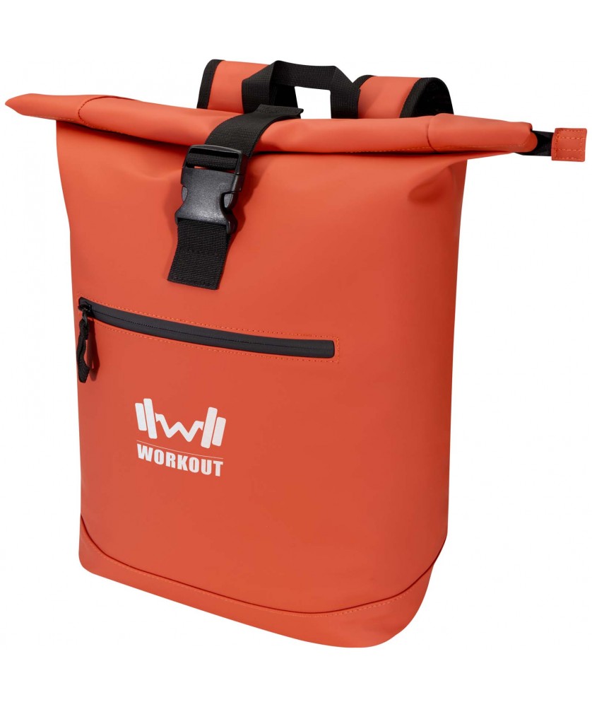 Sacs à dos - Sac à dos Roll Top Resi Plus de 18 L et 15" en matériaux recyclés certifiés GRS | PRINTECOM