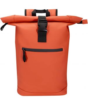 Sac à dos rolltop recyclé GRS personnalisé 15 pouces 18 L Resi Plus Sacs à dos publicitaire