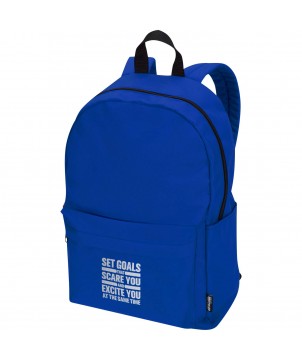 Sacs à dos - Sac à dos pour ordinateur portable Byron de 16 L et 14" en matériaux recyclés certifiés GRS | PRINTECOM