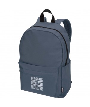 Sacs à dos - Sac à dos pour ordinateur portable Byron de 16 L et 14" en matériaux recyclés certifiés GRS | PRINTECOM
