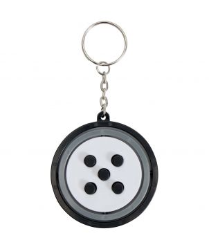 Porte-clés fidget gyroscope en plastique recyclé personnalisé Spinx Porte-clés publicitaire