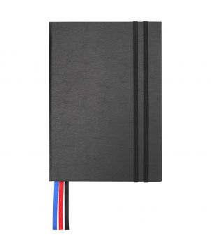 Carnet A5 rigide en plastique recyclé aspect cuir personnalisé Alder Carnets publicitaire