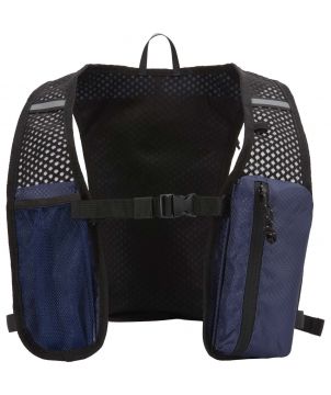 Gilet de course personnalisé recyclé GRS Nomad 5 L Textiles mode publicitaire