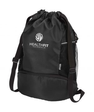 Sac de sport à cordon recyclé GRS personnalisé 18 L Nomad
