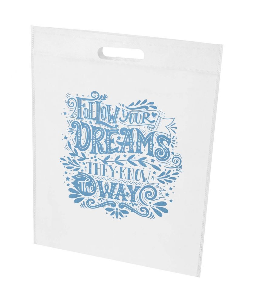 Sac shopping non tissé recyclé GRS personnalisé 5 L EcoSeal Sacs Shopping et Tote Bags publicitaire