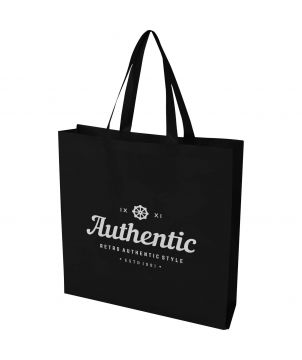 Sac shopping à soufflet recyclé GRS personnalisé 12 L EcoSeal
