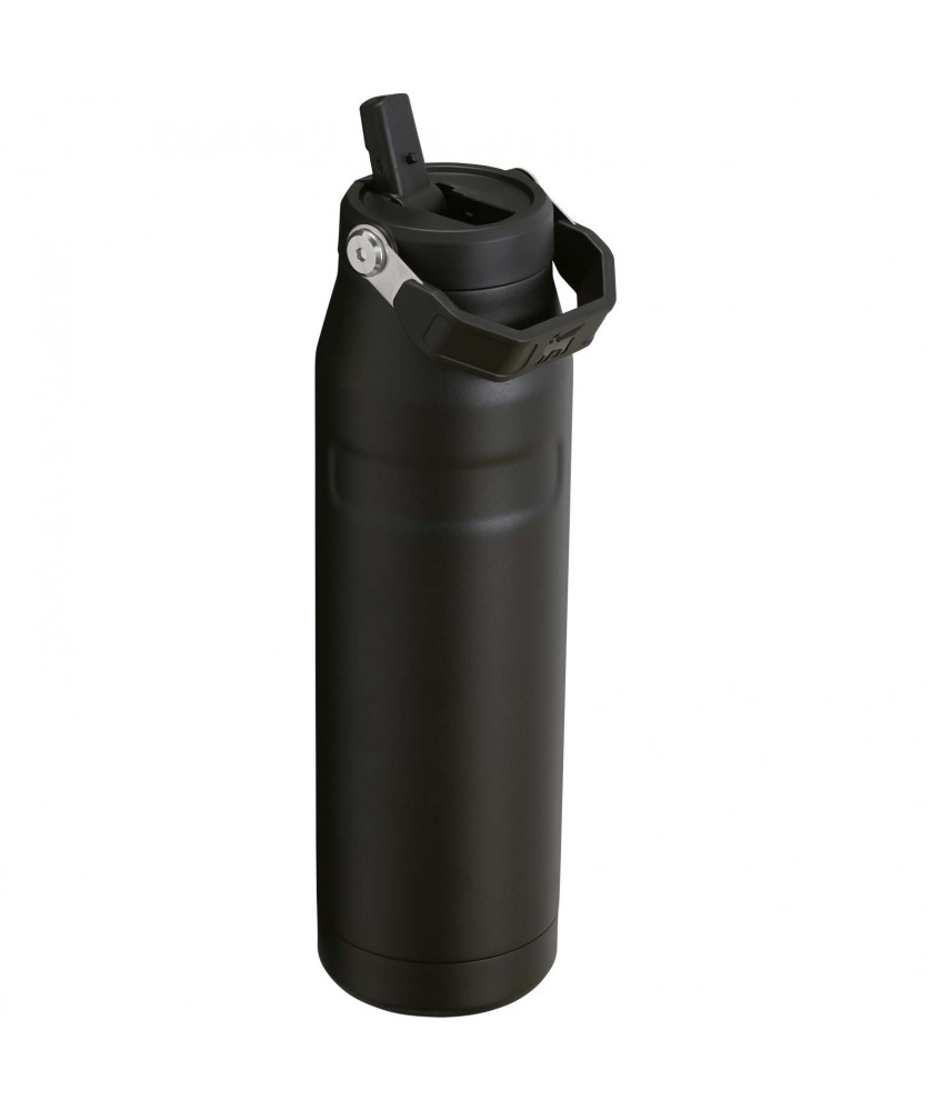 Bouteilles et gourdes - Bouteille d'eau de 1,06 litre avec paille rabattable Stanley IceFlow™ 2.0 | PRINTECOM