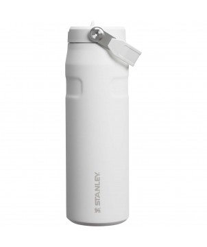 Bouteilles et gourdes - Bouteille d'eau de 700 ml avec paille rabattable Stanley IceFlow™ 2.0 | PRINTECOM
