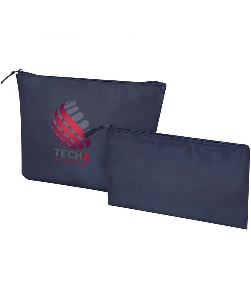 Trousses de toilette - Set de trousses de toilette recyclées GRS Swift | PRINTECOM