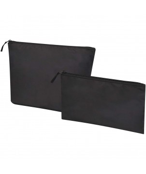 Trousses de toilette - Set de trousses de toilette recyclées GRS Swift | PRINTECOM