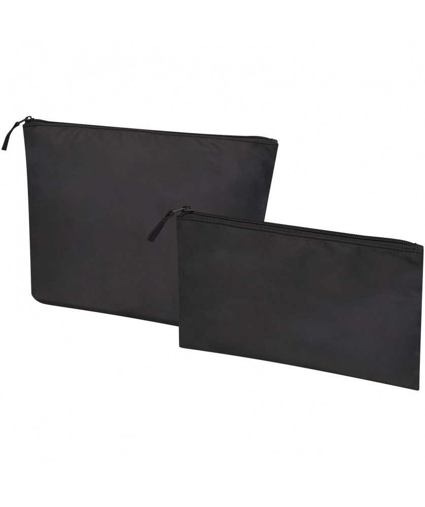 Trousses de toilette - Set de trousses de toilette recyclées GRS Swift | PRINTECOM