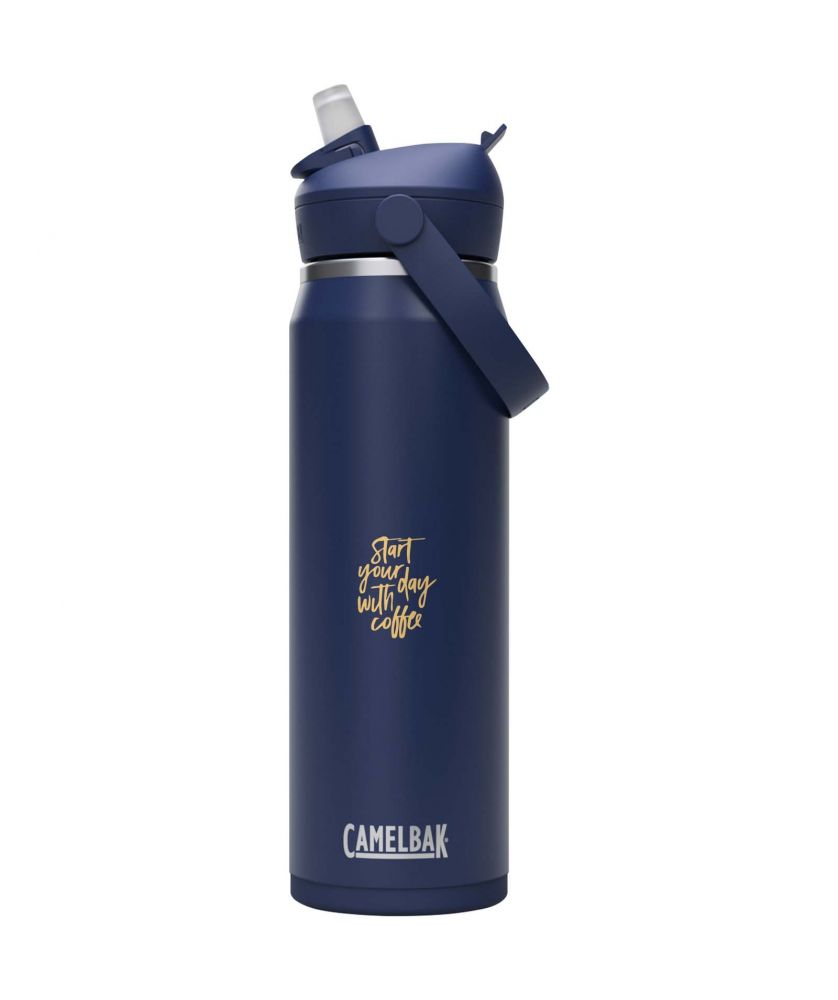 Bouteille d'eau isotherme personnalisée inox 740 ml Camelbak® Thrive Flip Bouteilles et gourdes publicitaire