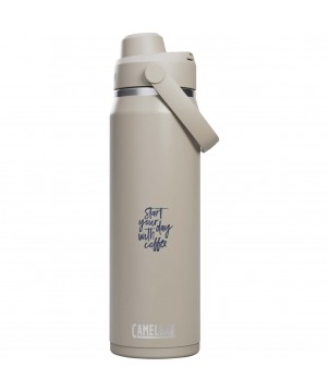 Bouteilles et gourdes - Bouteille d’eau en acier inoxydable de 740 ml avec bouchon à vis Camelbak® Thrive Chug VSS | PRINTECOM