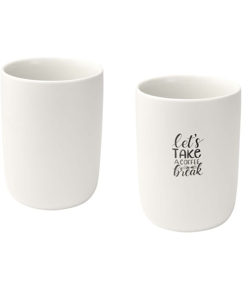 Tasses céramique personnalisées 350 ml Male (lot de 2) Gobelets et mugs publicitaire