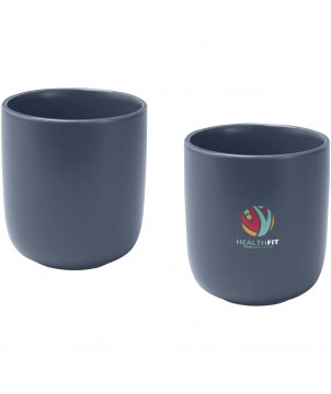 Gobelets et mugs - Tasses en céramique Male de 200 ml - set de 2 | PRINTECOM