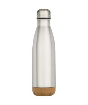 Bouteille isotherme personnalisée inox 500 ml Cove liège Bouteilles isothermes publicitaire