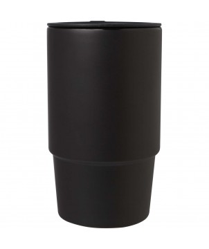 Gobelets et mugs - Mug Carter en céramique de 450 ml avec couvercle en plastique | PRINTECOM