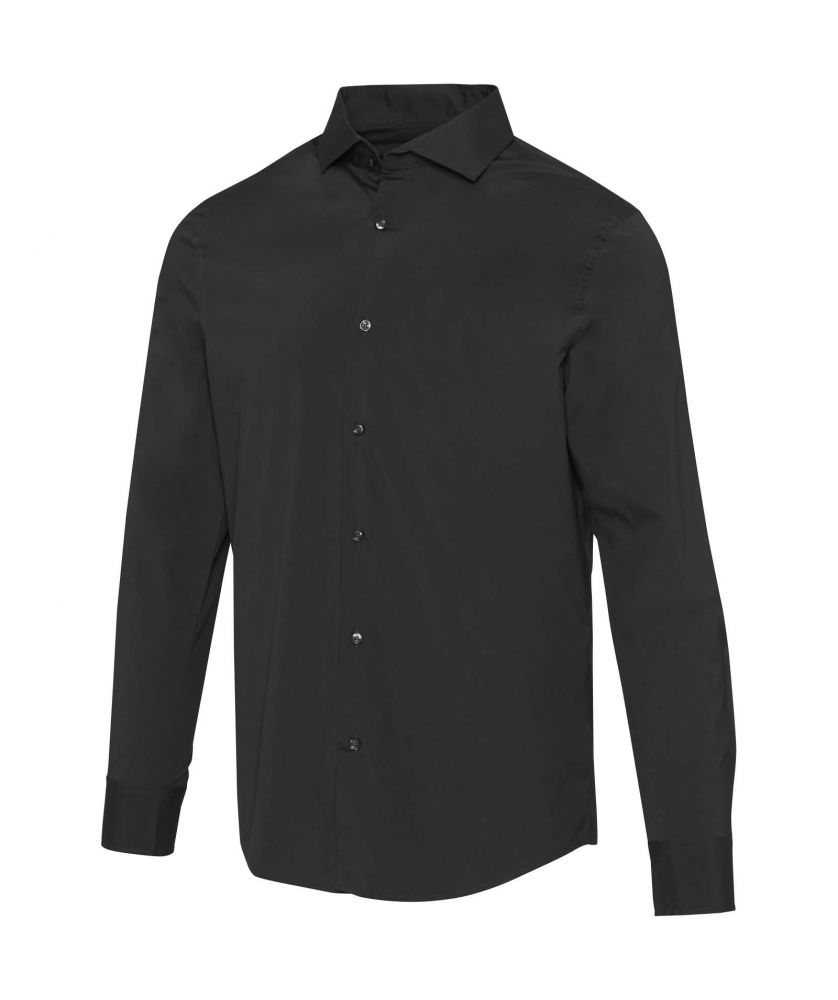 Chemise popeline homme personnalisée manches longues Carnelian