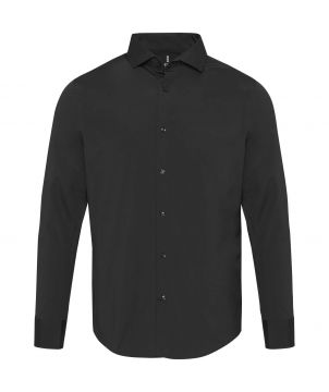 Chemise popeline homme personnalisée manches longues Carnelian