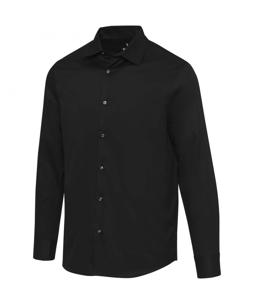 Textiles mode - Chemise en sergé homme Citrine | PRINTECOM