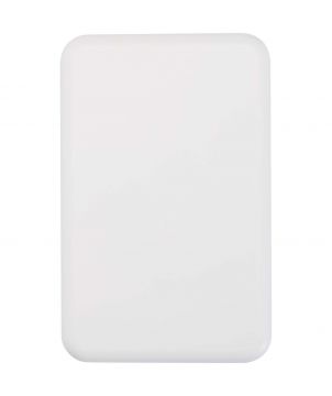 Batterie externe magnétique sans fil 10 000 mAh en plastique recyclé personnalisée Acrab Chargeurs et Batteries publicitaire