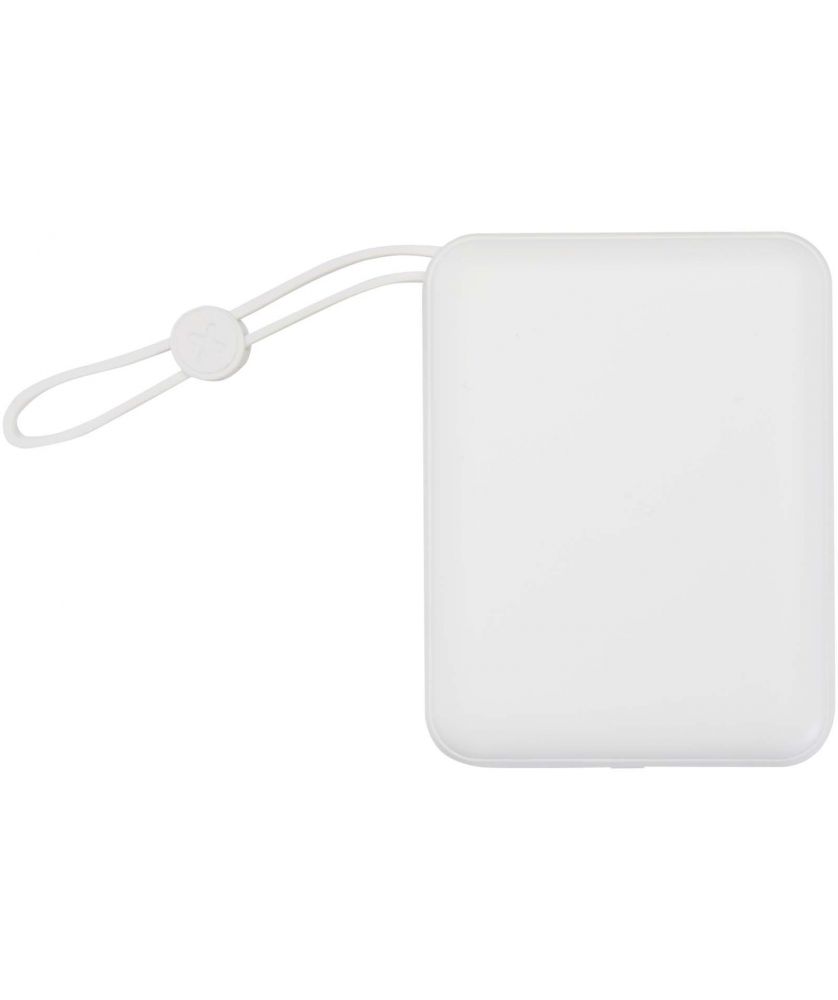 Batterie externe 10 000 mAh 35 W avec câble USB-C en plastique recyclé personnalisée Acrux Chargeurs et Batteries publicitaire