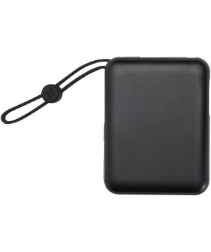 Batterie externe 10 000 mAh 35 W avec câble USB-C en plastique recyclé personnalisée Acrux Chargeurs et Batteries publicitaire