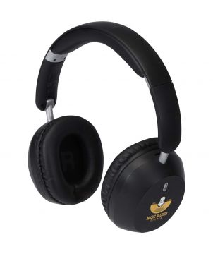 Casque supra-auriculaire pliable à réduction de bruit ANC en plastique recyclé personnalisé Hoggar