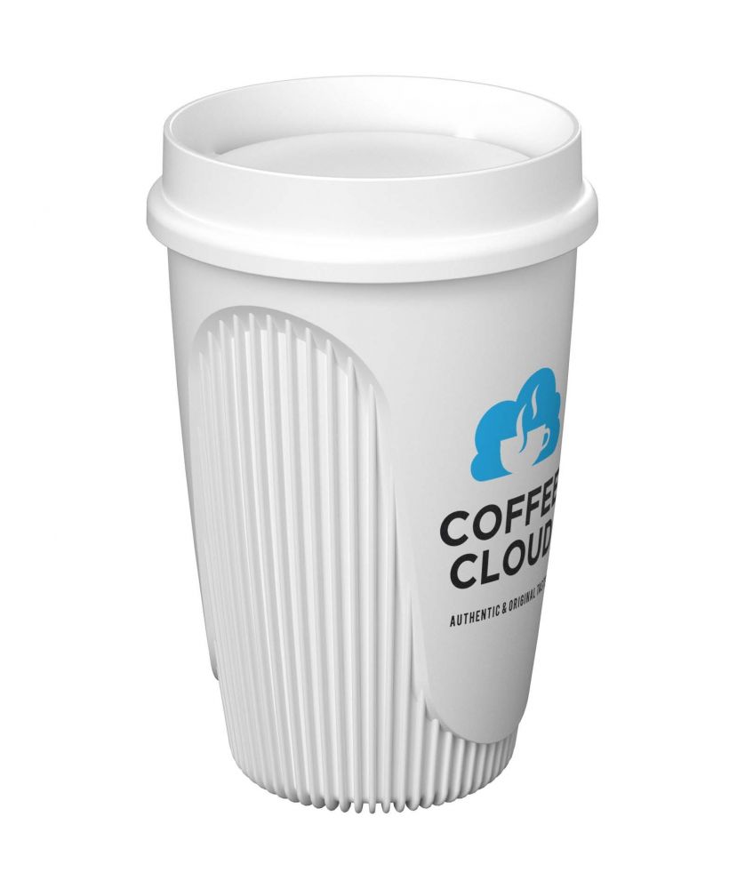 Gobelet réutilisable personnalisé couvercle 360° 350 ml Alto Gobelets et mugs publicitaire